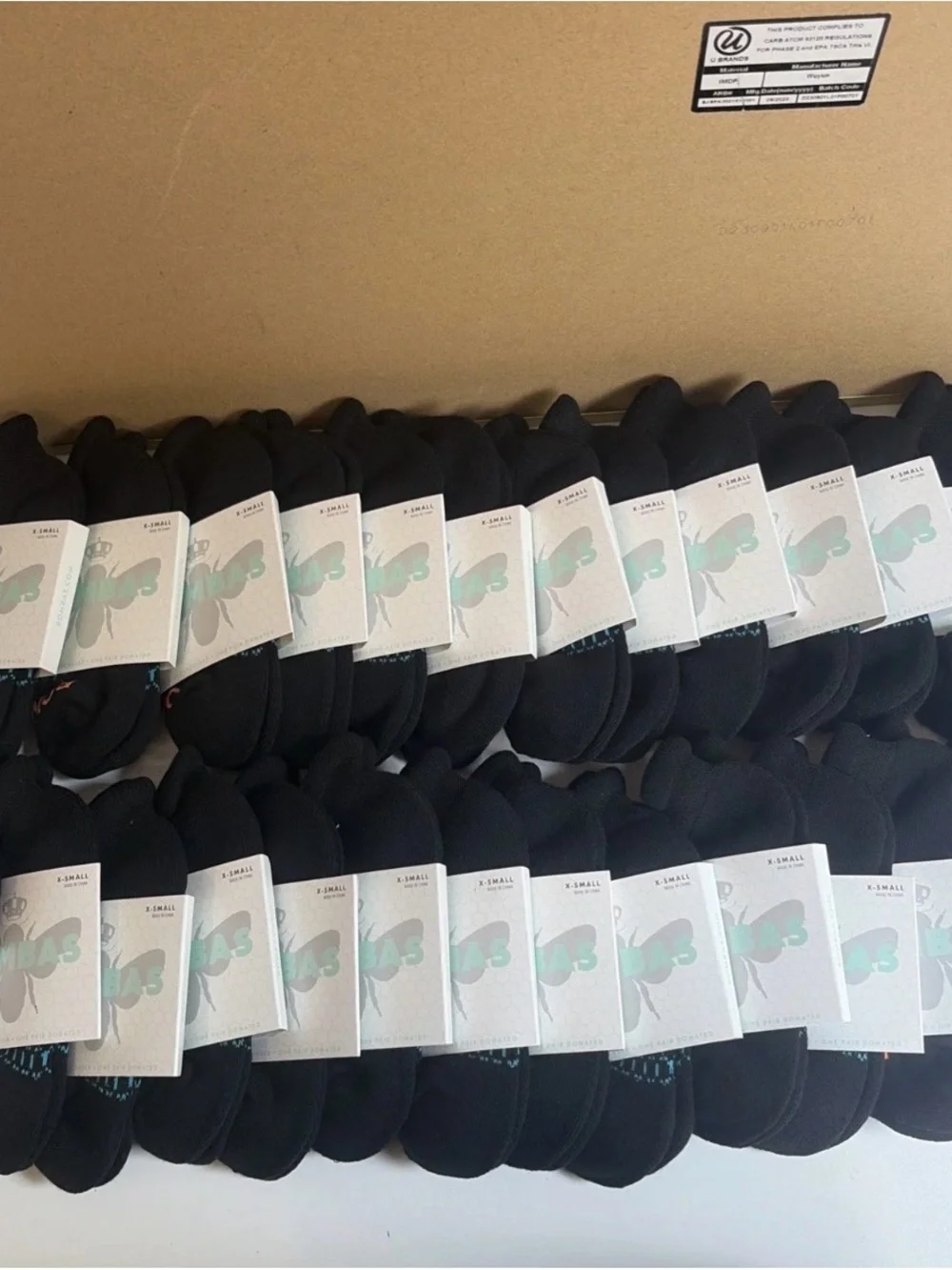 X-small Bombas ankle socks kids 25 pairs